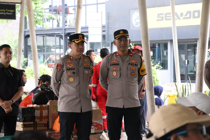 Polres Kepulauan Seribu Gelar Strong Point di Dermaga, Sekolah dan Tempat Wisata