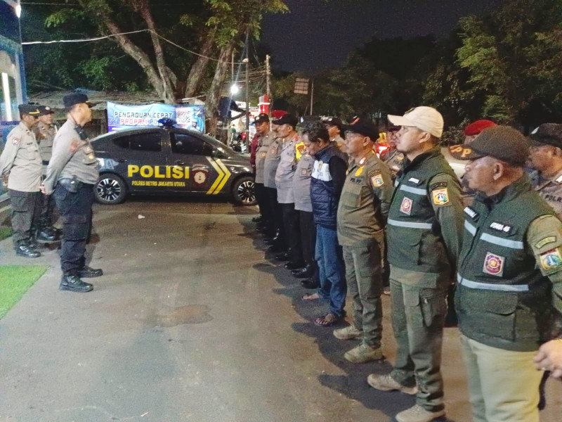 Polsek Cilincing Gelar Apel KRYD, Antisipasi Tawuran hingga Kejahatan Jalanan