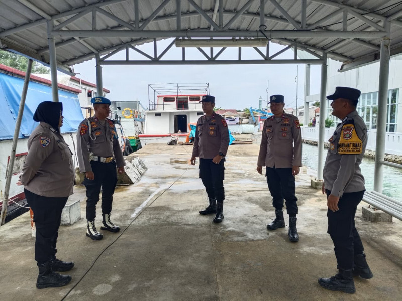 Strong Point di Dermaga dan Sekolah Polres Kepulauan Seribu Cegah Perundungan dan Kekerasan Anak