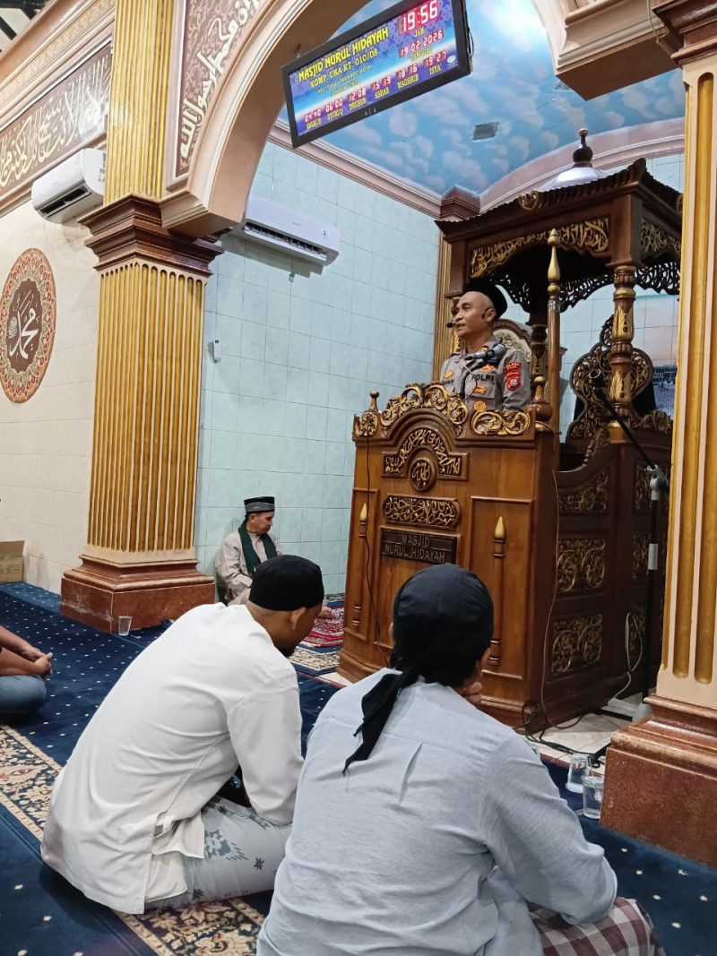 Polisi Gelar Safari Ramadan di Koja, Ajak Warga Jaga Keamanan Lingkungan