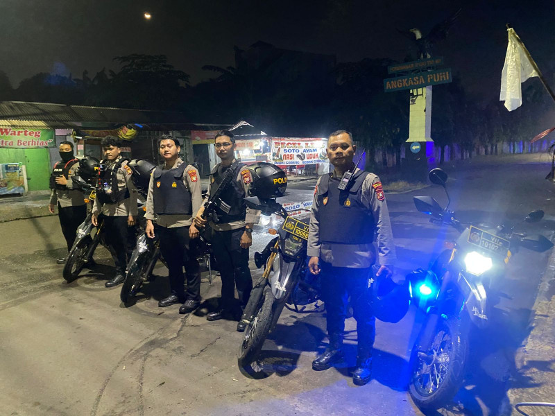 Menjelang Subuh, Tim Perintis Presisi Bekasi Kota Sapu Bersih Titik Rawan Kejahatan
