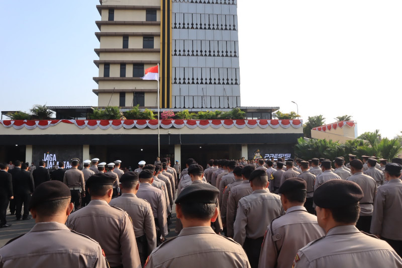 Hari Juang Polri, Polres Metro Bekasi Kota Perkuat Kebersamaan dengan Masyarakat