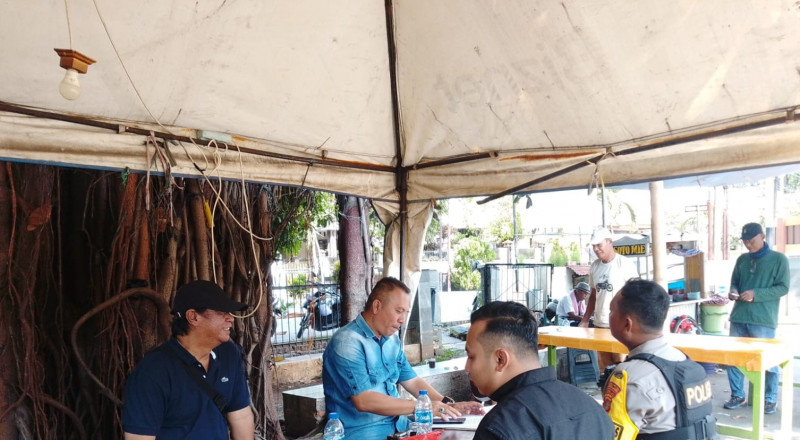 Quick Respon Polsek Cilincing Tindaklanjuti Aduan Warga Melalui 110 Terkait Pengerusakan Pagar Rumah