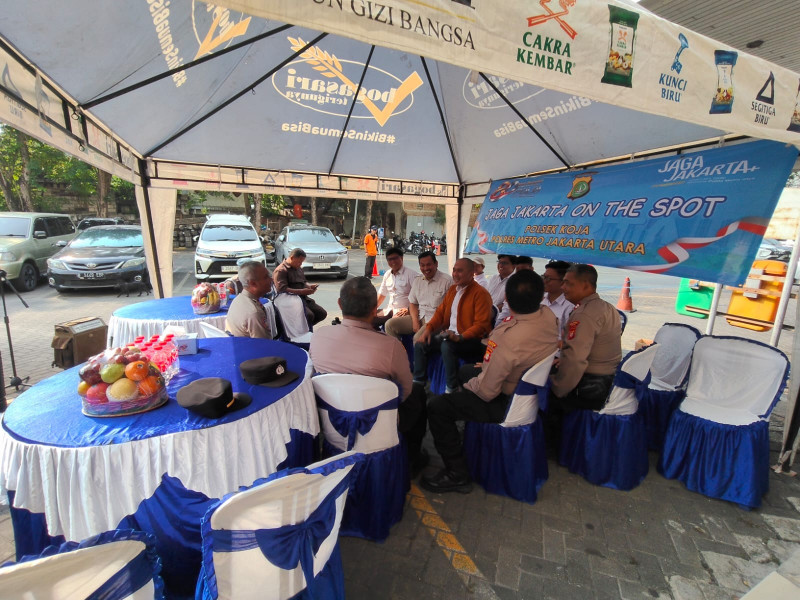 Polsek Koja Perkuat Sinergi dengan Warga Lewat Program Jaga Jakarta On The Spot