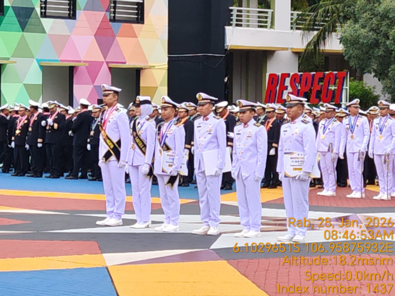 Polres Metro Jakarta Utara Gelar Pengamanan Wisuda Diploma IV STIP Jakarta Berlangsung Aman dan Kondusif
