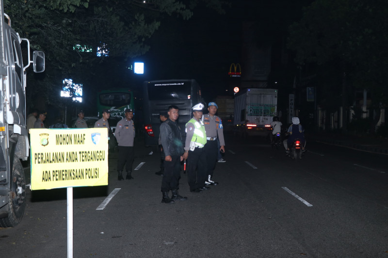 Polres Metro Tangerang Kota Sisir Titik Rawan Tawuran dan Kriminalitas
