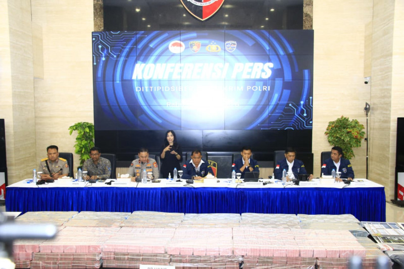Bareskrim Polri Ungkap Jaringan Judi Online, Sita Aset Ratusan Miliar Rupiah