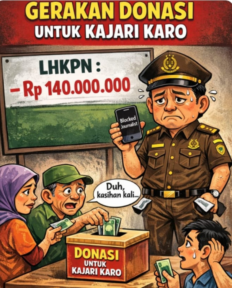 Publik Pertanyakan LHKPN Kajari Karo, Klarifikasi Resmi Masih Dinanti