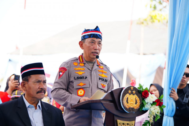 Kapolri: 895 Jembatan Merah Putih Presisi Berikan Manfaat bagi 2 Juta Masyarakat