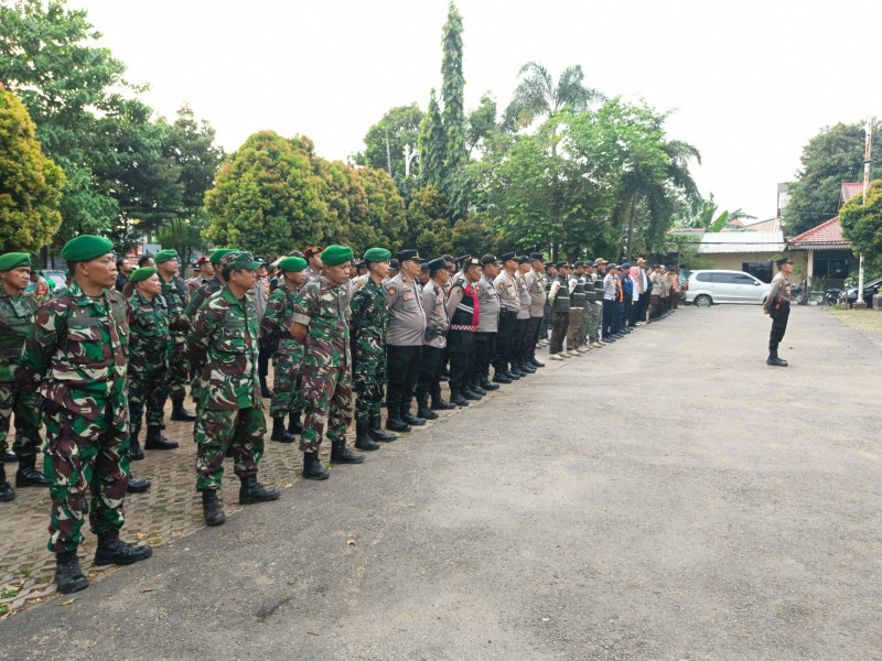 Apel Kesiapan Pengamanan Malam Takbir dan Sholat Idul Fitri 1447 H, Polsek Cilincing Siagakan 122 Personel
