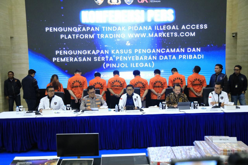 Bareskrim Polri Tangkap WNI Pembobol Platform Trading Internasional Market. Com, Rugikan Perusahaan 6.67 Miliar