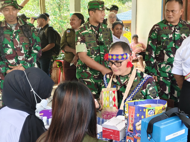TMMD Ke-129 Kodim 1807/Sorong Selatan Hadirkan Penyuluhan KB Kesehatan, Wujud Nyata Kepedulian TNI untuk Masyarakat