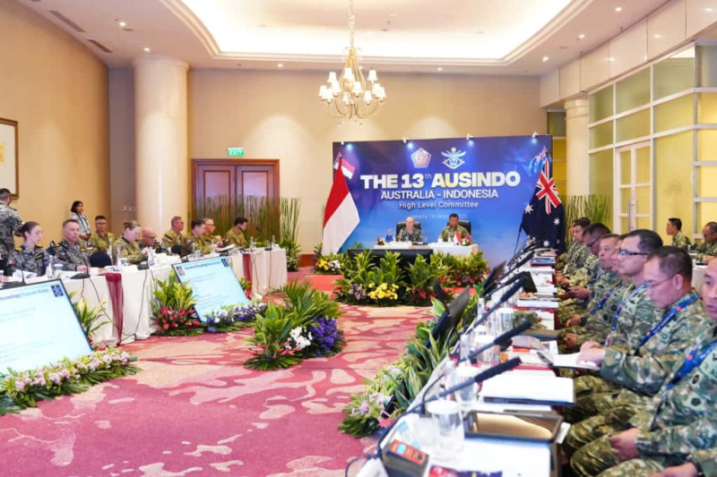 Wakil Panglima TNI dan Panglima Australia Pimpin Sidang Ke 13 Ausindo HLC