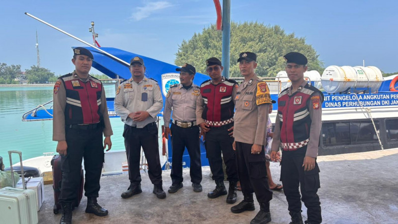 Strong Point Dermaga, Polres Kepulauan Seribu Perkuat Pengamanan Aktivitas Wisata dan Transportasi Laut