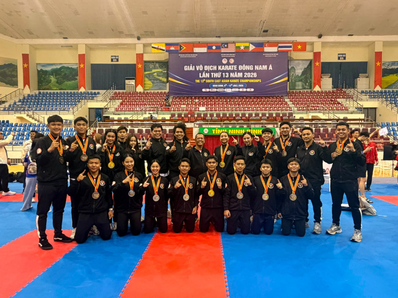 Team INKAI merebut 7 Emas di Kejuaraan Dunia SEAKF Vietnam 2026