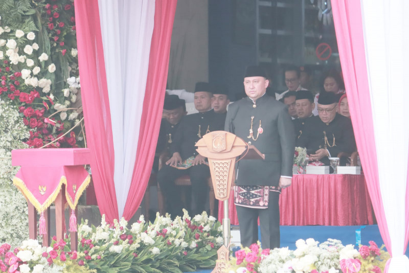 Kapolres Metro Jakut Gelar Upacara HUT RI ke -81 bersama Forkopimko: Ajak Warga Isi Kemerdekaan dengan Karya Nyata