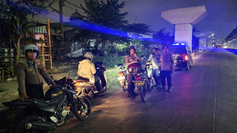 ‎Polsek Pademangan Intensifkan Patroli KRYD dan Razia Stasioner untuk Jaga Kondusivitas Wilayah
