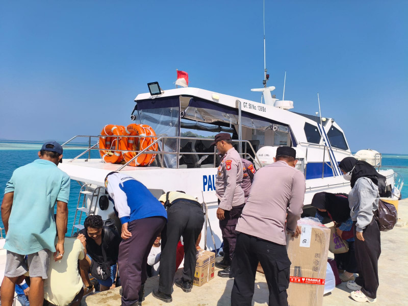 Jakarta On The Spot, Polres Kepulauan Seribu Hadirkan Pelayanan Humanis di Dermaga dan Ajak Masyarakat Manfaatkan Layanan Polisi 110