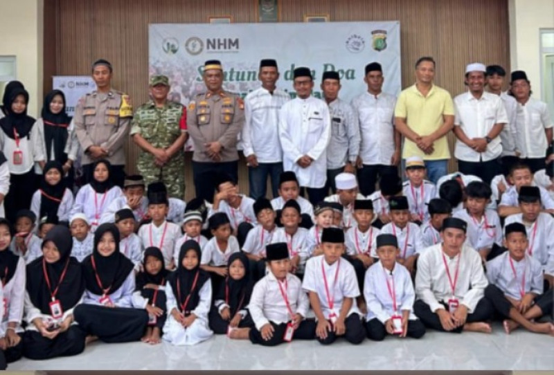 Polsek Kepulauan Seribu Utara Gelar Santunan dan Doa Bersama 190 Anak Yatim, Wujud Nyata Polri Peduli