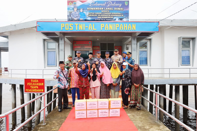 Bantu Untuk Negeri Dari Bagansiapiapi Hingga Panipahan TNI Angkatan Laut Hadir Untuk Rakyat