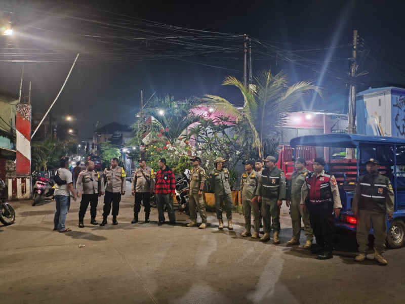 Polsek Koja Intensifkan Patroli KRYD, Situasi Kamtibmas Tetap Kondusif