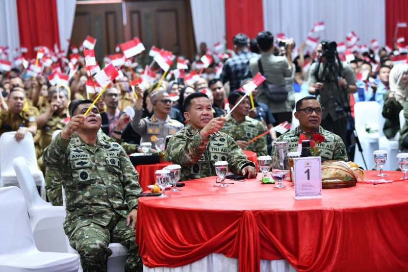 Brigjen TNI Antoninho Rangel Da Silva, S.IP., M.Han Hadir sebagai Motivator Utama dalam Forum Kebangsaan