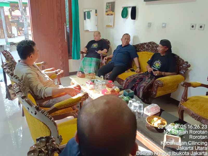 Kasat Intelkam Polres Metro Jakarta Utara Silaturahmi ke PWI LS DKI Jakarta