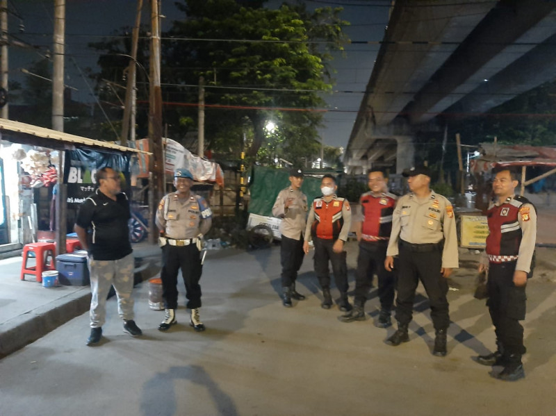 KRYD Polsek Metro Penjaringan Sisir Titik Rawan Tawuran dan Kejahatan Jalanan, Situasi Wilayah Kondusif