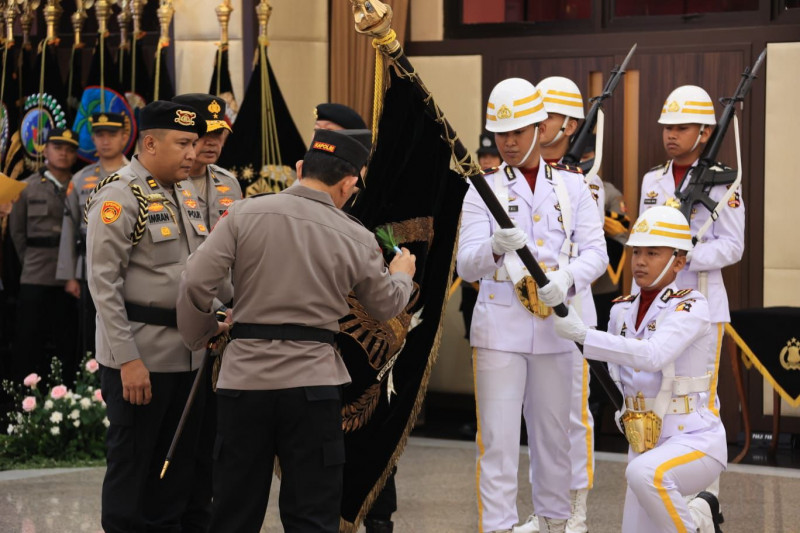 Jelang Hari Bhayangkara ke-80, Polri Gelar Upacara Penyucian Panji Rastra Sewakottama