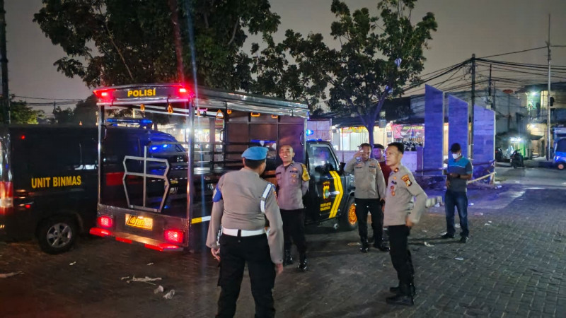 Polsek Metro Penjaringan Gelar KRYD, Tiga Motor Tanpa Surat Diamankan
