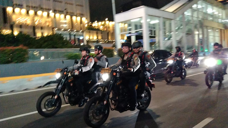 Hadirkan Rasa Aman, Polda Metro Jaya Intensifkan Patroli di Wilayah Jakarta Pusat Malam Ini