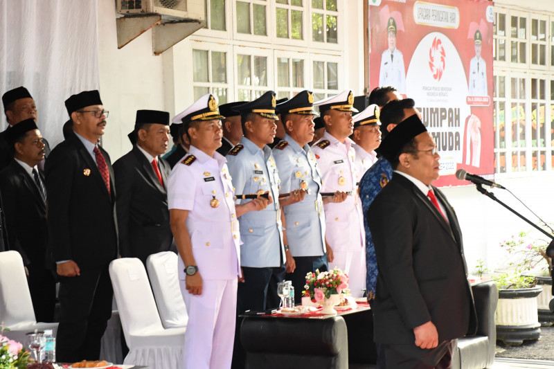 Danlanal Sabang Hadiri Upacara Peringatan Hari Sumpah Pemuda Ke 97 Tahun 2025