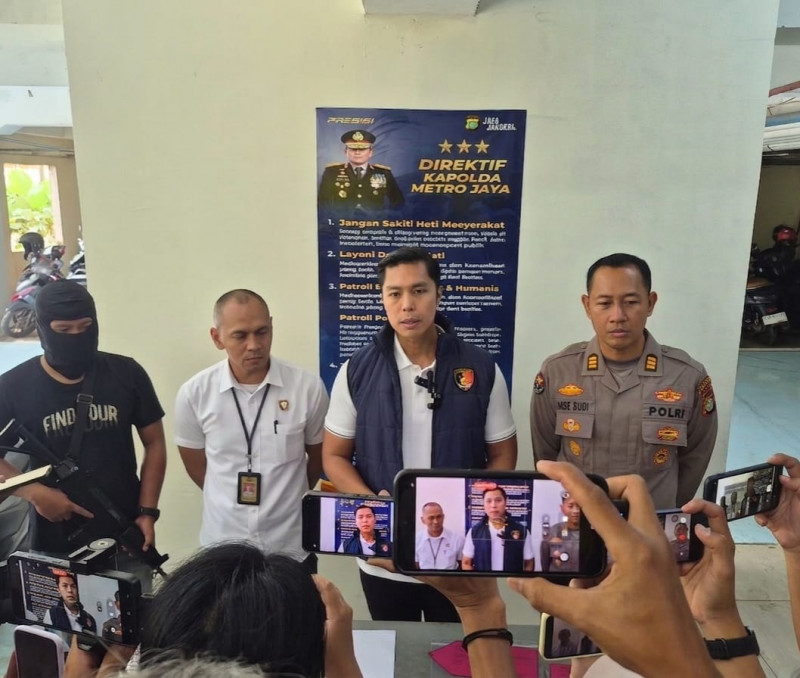 4 Pelaku Curanmor Bersenpi Diringkus Tim Resmob Polres Metro Depok