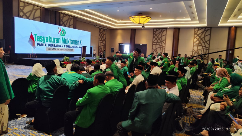 Polsek Pademangan Amankan Tasyakuran Muktamar X PPP di Ancol