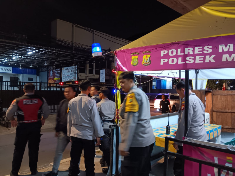 Polsek Metro Penjaringan Gelar Patroli KRYD Tengah Malam, Cegah Tawuran hingga Kejahatan Jalanan