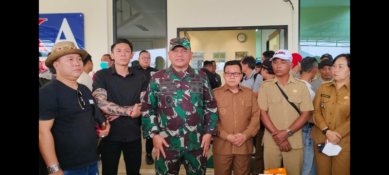 Satgas Karhutla TNI Mediasi Masyarakat dan Korporasi di Melawi