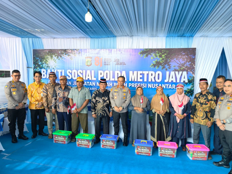 Lima Jembatan Merah Putih Presisi Diresmikan, Jadi Penghubung Baru Warga di Wilayah Polda Metro Jaya