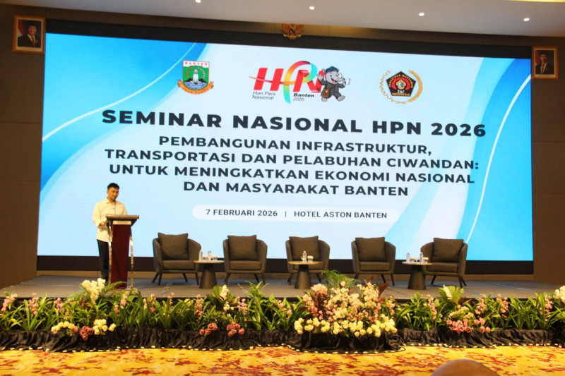 Wagub Banten Buka Seminar Nasional Infrastruktur Transportasi di HPN 2026