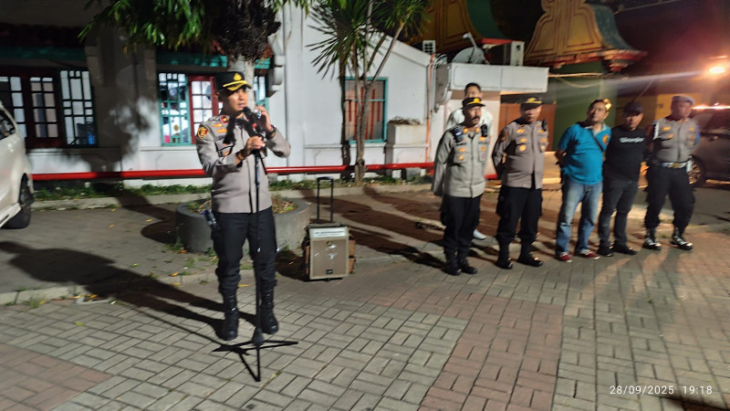 Polsek Pademangan Gelar Apel Konsolidasi Pengamanan Tasyakuran Muktamar Ke X PPP di Ancol