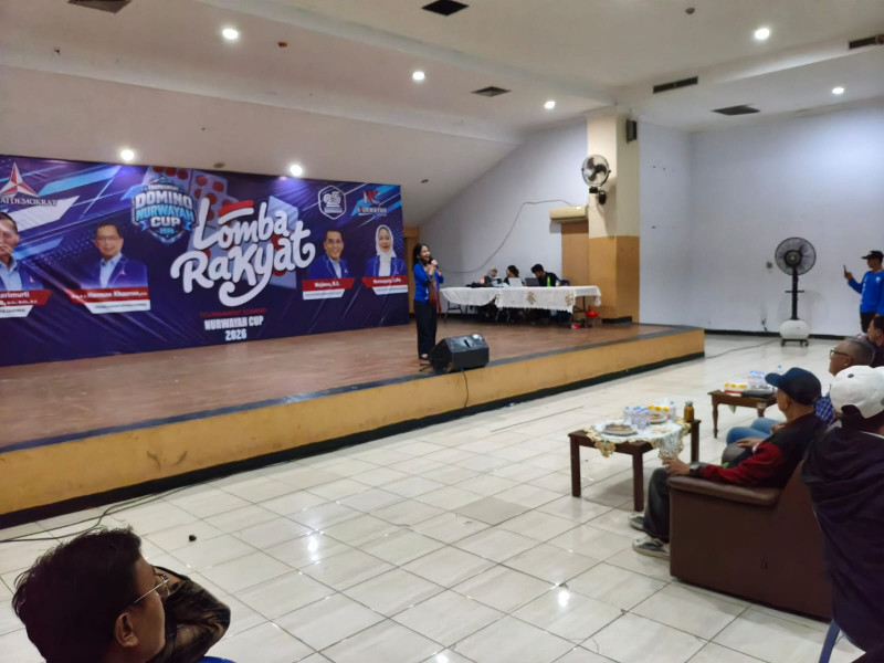 Turnamen Domino Nurwayah Cup 2026 Meriah, Polisi Pastikan Lomba Rakyat Berlangsung Aman