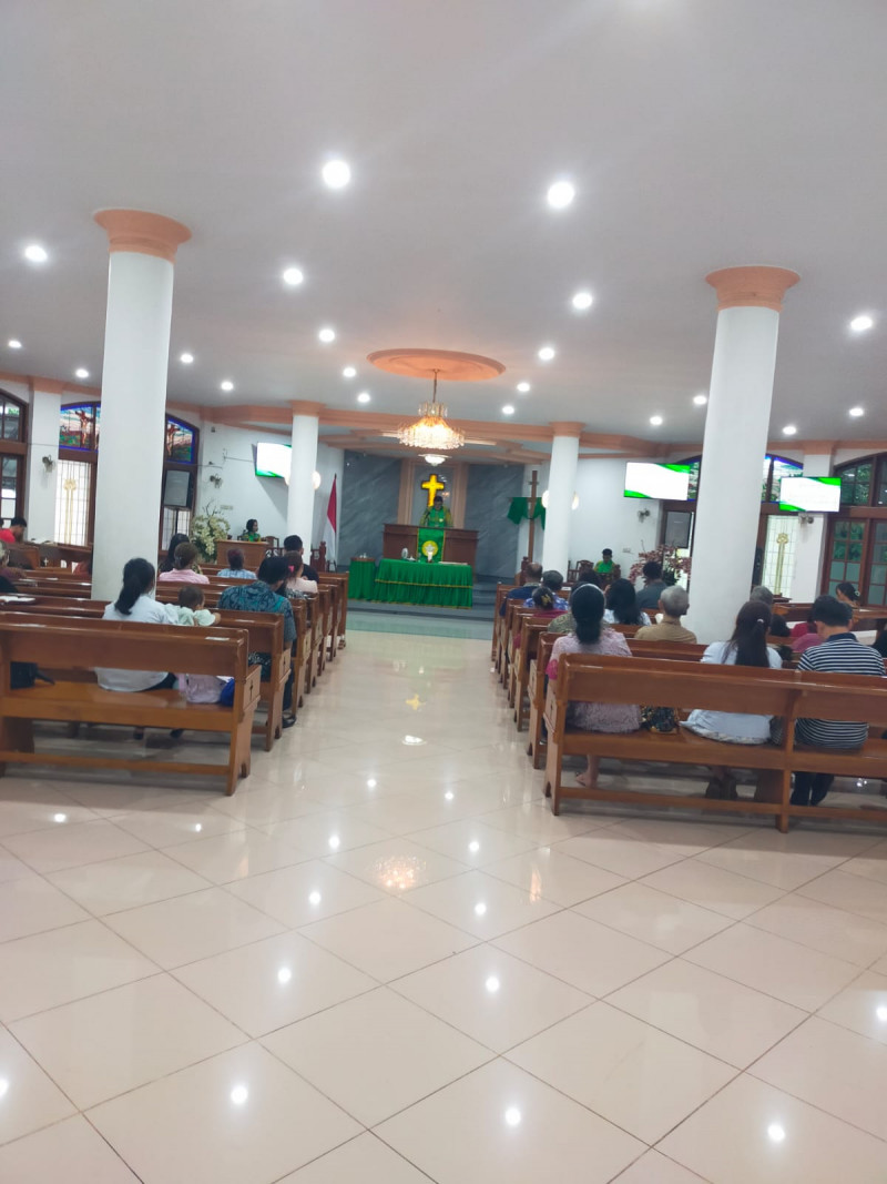 Bhabinkamtibmas Polsek Megamendung Amankan Ibadah Jemaat GPIB Nehemia