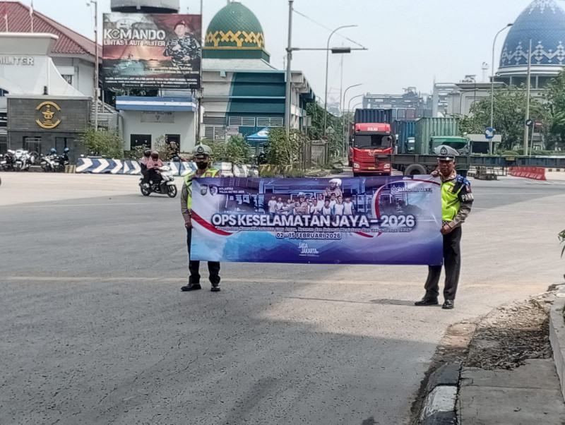 Ops Keselamatan Jaya 2026, Satlantas Jakarta Utara Intensifkan Patroli dan Edukasi di Kawasan Pelabuhan