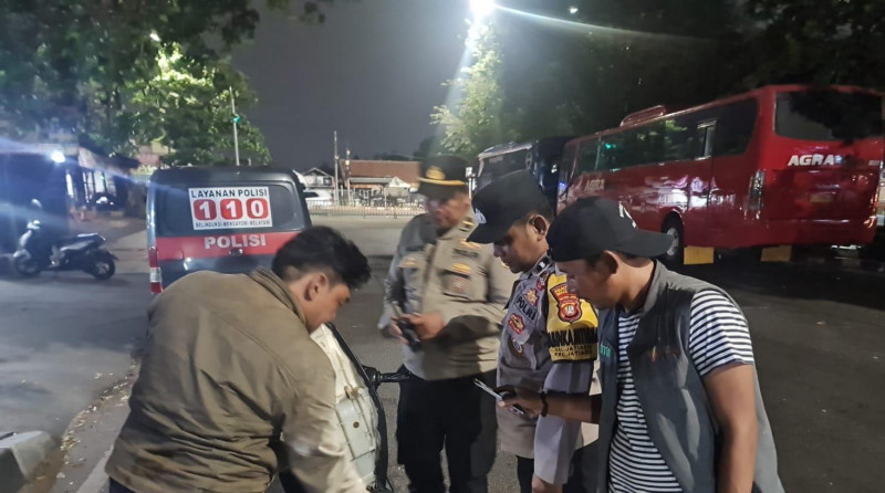 Polsek Jatiasih Rutin Gelar Razia Stasioner dan Patroli Malam, Cegah Tawuran hingga Kejahatan Jalanan