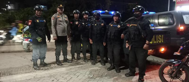 Patroli Skala Besar Polsek Bekasi Barat Ciptakan Situasi Aman dan Kondusif