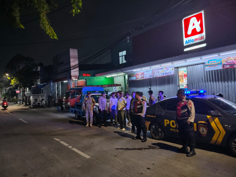 Polsek Koja Gelar Patroli KRYD, Antisipasi Tawuran dan Kejahatan Jalanan di Jakarta Utara