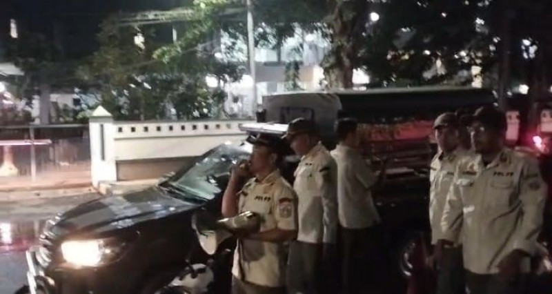 Cegah Kebisingan Musik di Danau Sunter, Satpol PP Kecamatan Tanjung Priok Bersama Satpol PP Sunter Jaya Berikan Imbauan