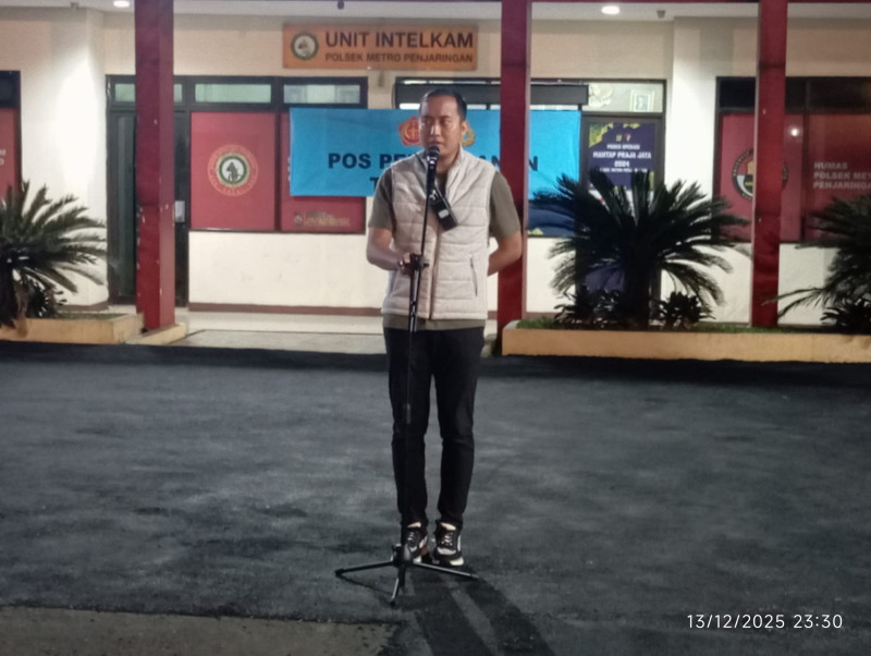 Polsek Metro Penjaringan Gelar Apel KRYD Antisipasi Tawuran dan Kejahatan Jalanan