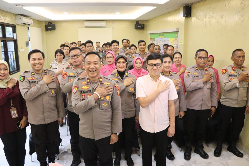 Sidokkes Polres Kepulauan Seribu Gelar Sosialisasi “Benjolan di Tubuh: Kenali Bahaya dan Solusinya”