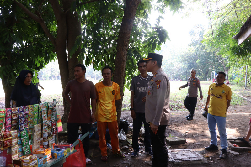 Kapolres Kepulauan Seribu Jaga Jakarta On The Spot di Pulau Panggang, Sambang Warga dan Sosialisasikan Layanan Polisi 110