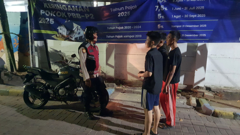 Patroli Malam Aman Nusa l 2025,Polsek Kepulauan Seribu Selatan Bersama TNI dan Stakeholder Jaga Kamtibmas Kondusif